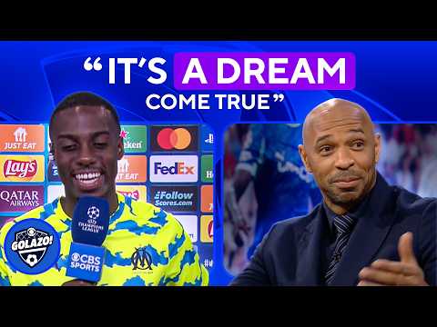 Timothy Weah reacts to making history against Real Madrid at the Bernabéu | UCL Today