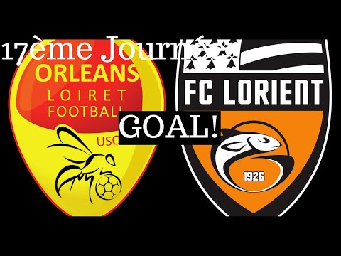US Orléans - Lorient [0-(2)] (Goal 37') by Pierre-Yves Hamel