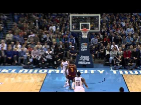 Russell Westbrook Unleashes the One-Handed Smash on the Cavs