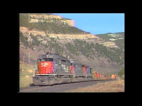 Tennessee Pass With Rio Grande and Southern Pacific Power  1994