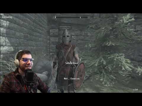 Skyrim Region Locked | Solitude #3 | - Joov Stream VOD 2/4/2022