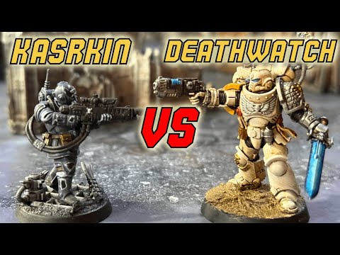 Kasrkin Vs Deathwatch - Kill Team Battle Report