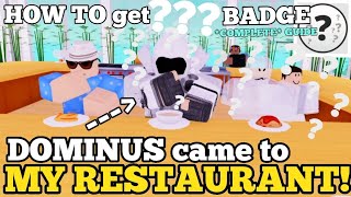 HOW TO get the ??? BADGE COMPLETE GUIDE - My Restaurant! GHOSTS