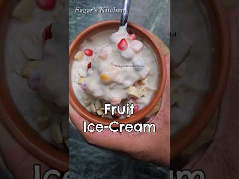 Fruit Ice-Cream New Way #Shorts
