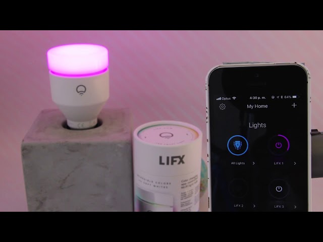 Lampadina LED WiFi LIFX A60 11W E27 RGB video