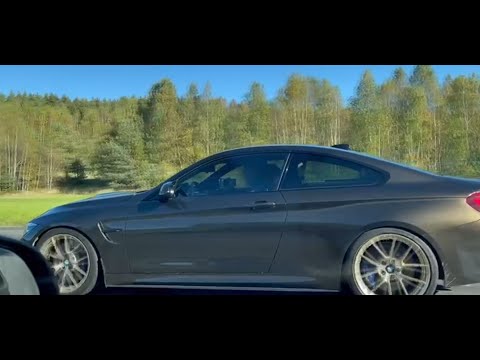 BMW M4 Competition Individual Pyrite Brown vs BMW M2 Competition with ECU and exhaust