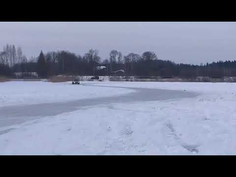 rwd audi ice sliding