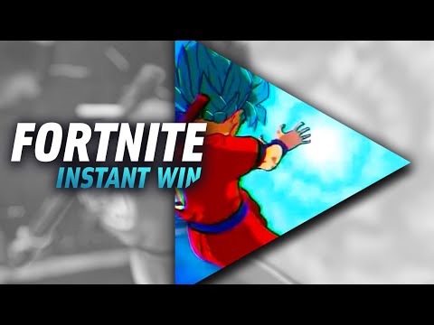 Fortnite Kamehameha Win in 0.3 SECONDS..!