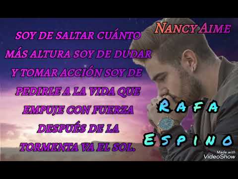 Letra - Mi Mejor Versión - Rafa Espino ft. Lluna