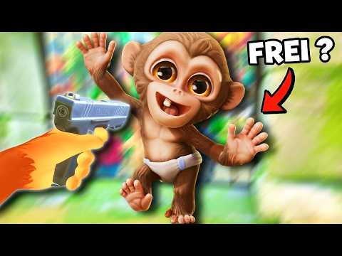 Ist mein BABY Affe jetzt endlich FREI..?! - I am Monkey VR Deutsch