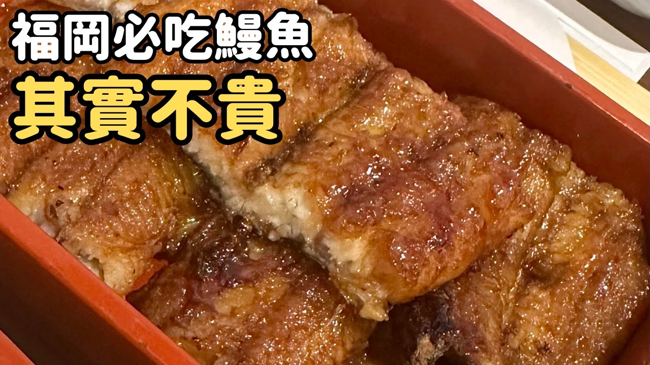 福岡必吃鰻魚！150年老店 竟然不貴？