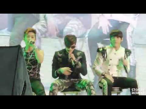 120414 Lotteworld - Gangster luv (BTOB - Ilhoon, Peniel, Minhyuck)