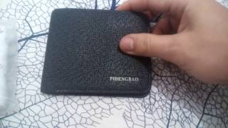 Plaid Pattern Letter Solid Color Horizontal Open Wallet - Gearbest a Colombia