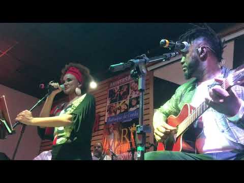 Luciana Mello e Walmir Borges na Vila do Samba- samba2sp