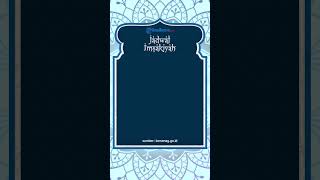 Jadwal Imsakiyah Provinsi Banten dan Sekitarnya Kamis, 13 April 2023