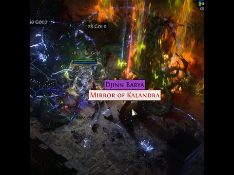 Mirror of Kalandra drop from t13 map POE2 0.3