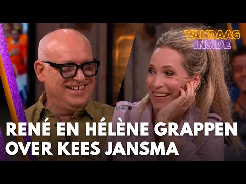 René en Hélène lachen om grap over Kees Jansma in Albanië | VANDAAG INSIDE