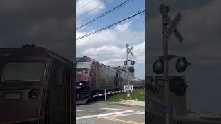 HSP #2028 on the readville switcher with PNLX #2107 at Medford Street in Somerville