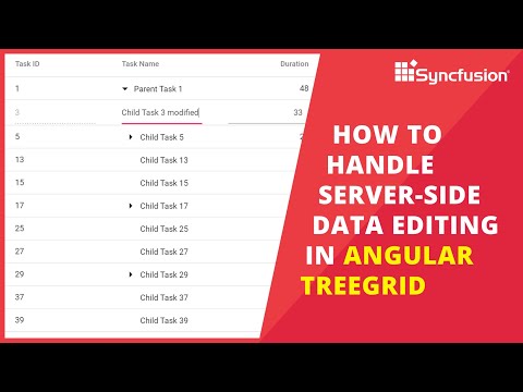 Create an Angular Tree Grid Using Angular CLI and Schematics