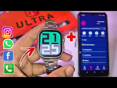 7in1 Ultra 2 smartwatch how to Connect|smartwatch ko mobile se kaise connect kare