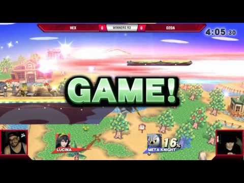 VS Weekly 6/1/17 - Winners R3 - Hex (Lucina) vs D2da (MK) - Smash 4
