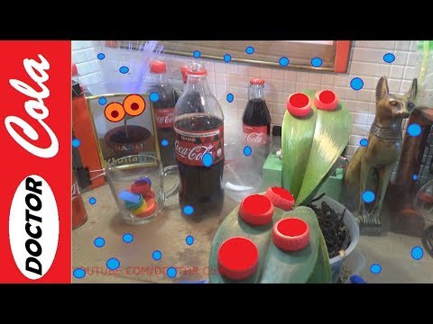 Have Grown Crop: Strategic Stock of Bottle Caps Coca Cola - Handmade Funny Experiment Coca Cola Art Video