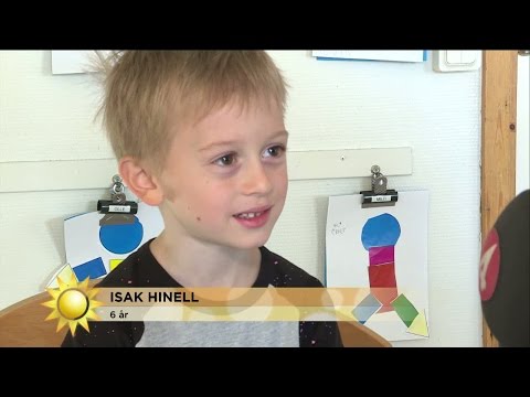 Isak, 6: "Jag är smartast i världen" - Nyhetsmorgon (TV4)
