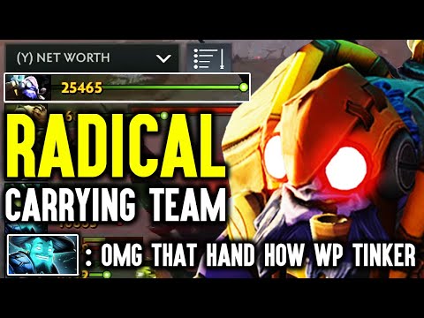 Radical Tinker God - Carrying Team Like A Boss Rip Counter And Drow Strat Dota 2