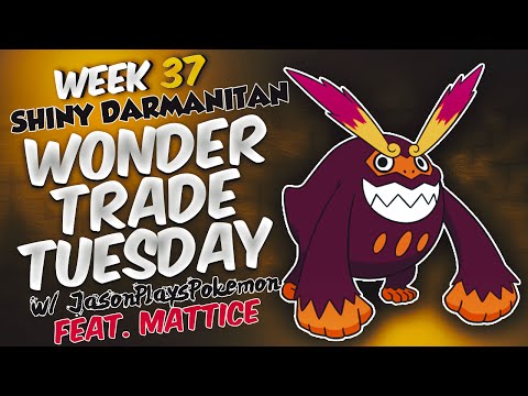 Wonder Trade Tuesday #37: SHINY DARMANITAN! (Pokemon Omega Ruby & Alpha Sapphire)