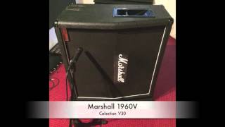 Video thumbnail for Lasse Lammert Cab Comparison 2016: Marshall 1960V, V30 by Lasse Lammert