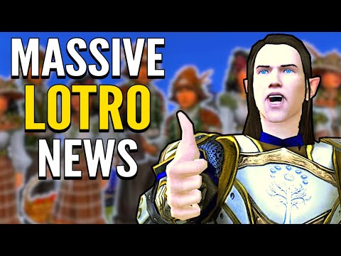I Am Excited! - LOTRO River Hobbits, New Class, Lag Fixes, and More Huge News!
