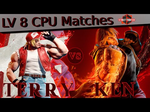 Terry VS Ken | CPU VS CPU | Street Fighter 6