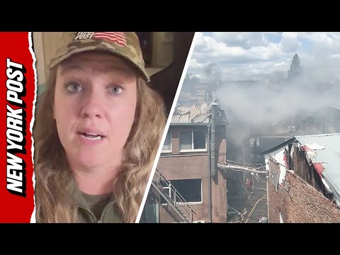 NY Post reporter just feet away from latest Russian bombing in Ukraine