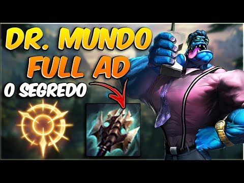 POR ESSA MEU ADVERSÁRIO NÃO ESPERAVA, BUILD SURPRESA! - DR. MUNDO FULL AD