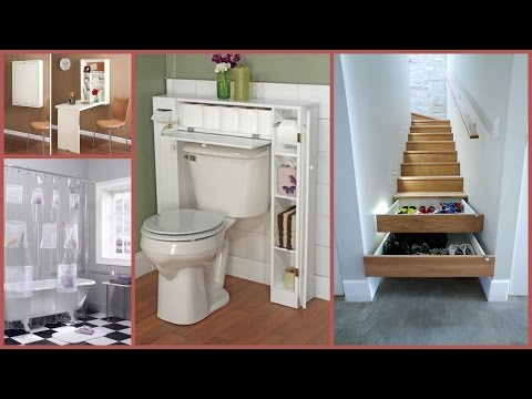 28 Clever Space Saving Ideas and Solution- Plan n Design Video