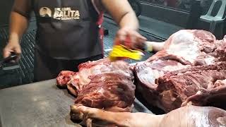 PIG PORK CUT THE BEST PIECE OF MEAT DEBONING #AMAZING #PIG #CUT