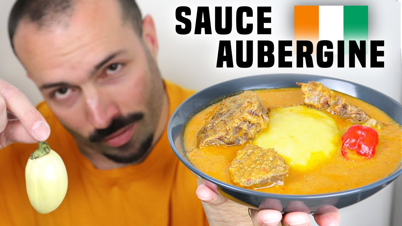 SAUCE AUBERGINE à l'IVOIRIENNE 🇨🇮