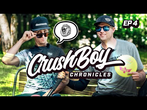 CrushBoy Chronicles Ep4 - Mic'd up practice round at European Open (Lizotte, McMahon) Part 2