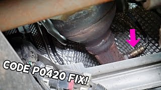 CODE P0420 CATALYTIC CONVERTER FORD C-MAX FORD FUSION LINCOLN MKZ