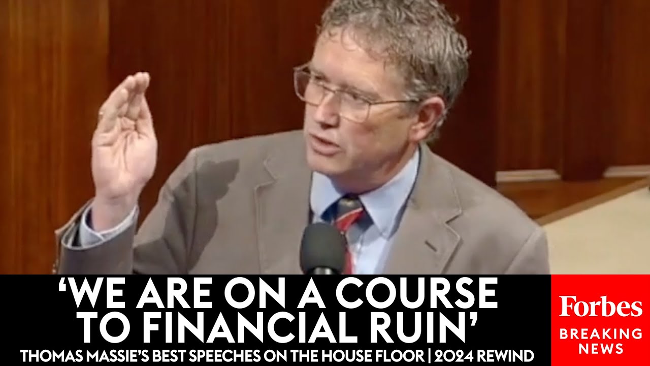 Thomas Massie Delivers A Flurry Of Fiery Speeches On The House Floor | 2024 Rewind