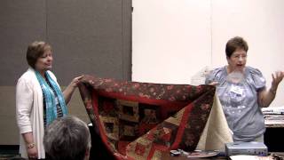 Spring Quilt Market 2011 - Kathy Brown: Stripping the Smart Way with The Teacher's Pet Part 1
