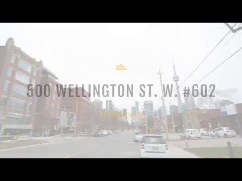 500 Wellington St W 602 3Bed + 3Bath