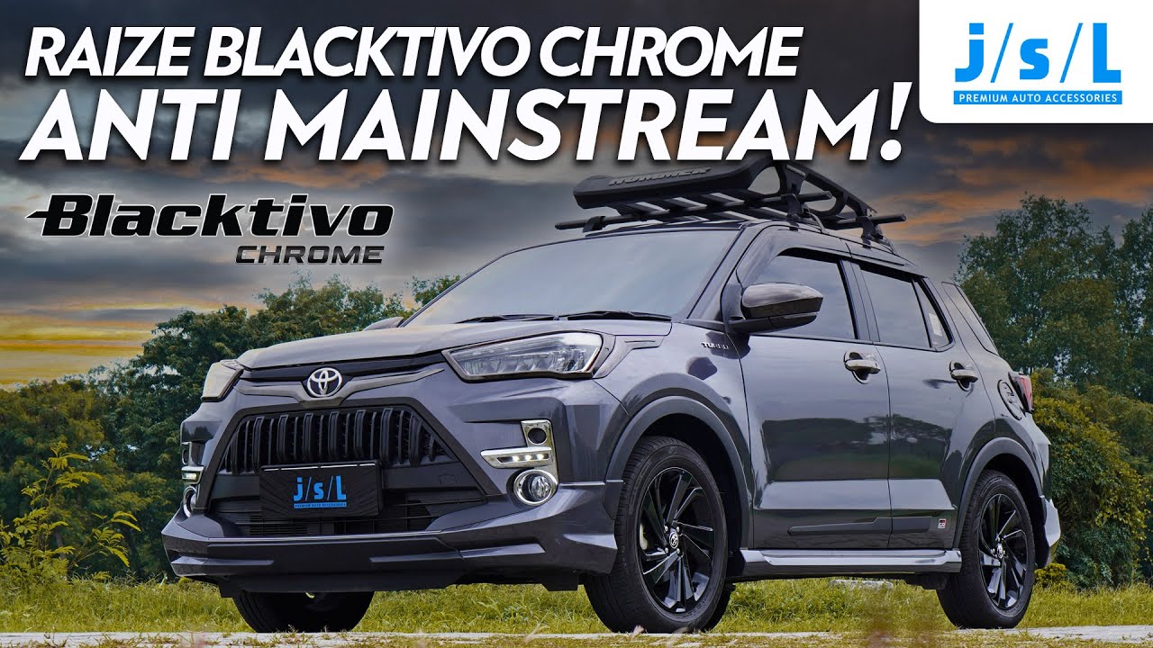 RAIZE BLACKTIVO CHROME, SI ANTI MAINSTREAM!