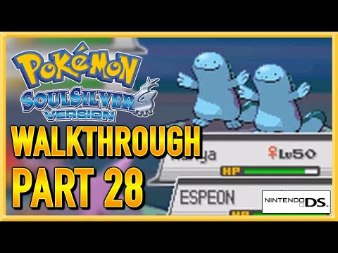 Pokemon SoulSilver - Walkthrough - Gameplay - Let's Play - Part 28