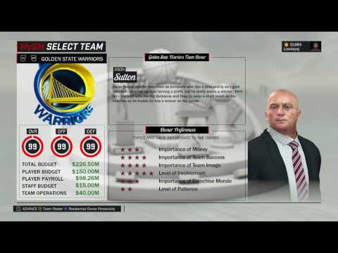NBA 2K17 MYGM TIPS AND TRICKS EPISODE 13 FINANCE TIPS PART 1
