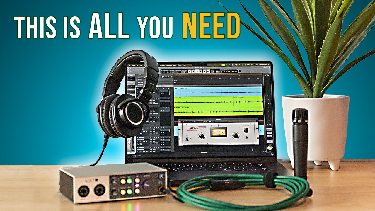 If I Set Up My First Home Recording Studio in 2026, I’d Do This (Simple + Affordable)