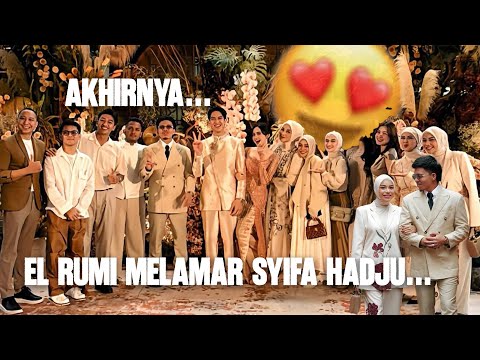 AKHIRNYA... EL RUMI MELAMAR SYIFA HADJU