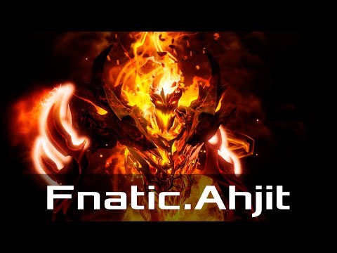 Fnatic.Ahjit - Shadow Fiend, Mid Lane (Jun 8, 2017) | Dota 2 patch 7.06 gameplay