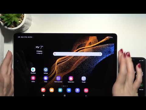 SAMSUNG Galaxy Tab S8+ Test Normal Face Unlock vs Faster Face Unlock