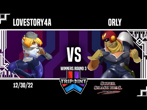 Tripoint Smash 173 - Winners Round 3 - lovestory4a(Sheik) Vs. ORLY(Captain Falcon)